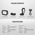 Package Contents of the NEEWER M21C Magnetic RGB Fill Light