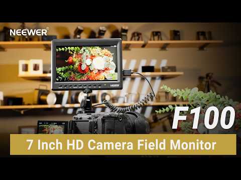 NEEWER F100 7 Inch Camera Field Monitor Kit with 4400mAh F750