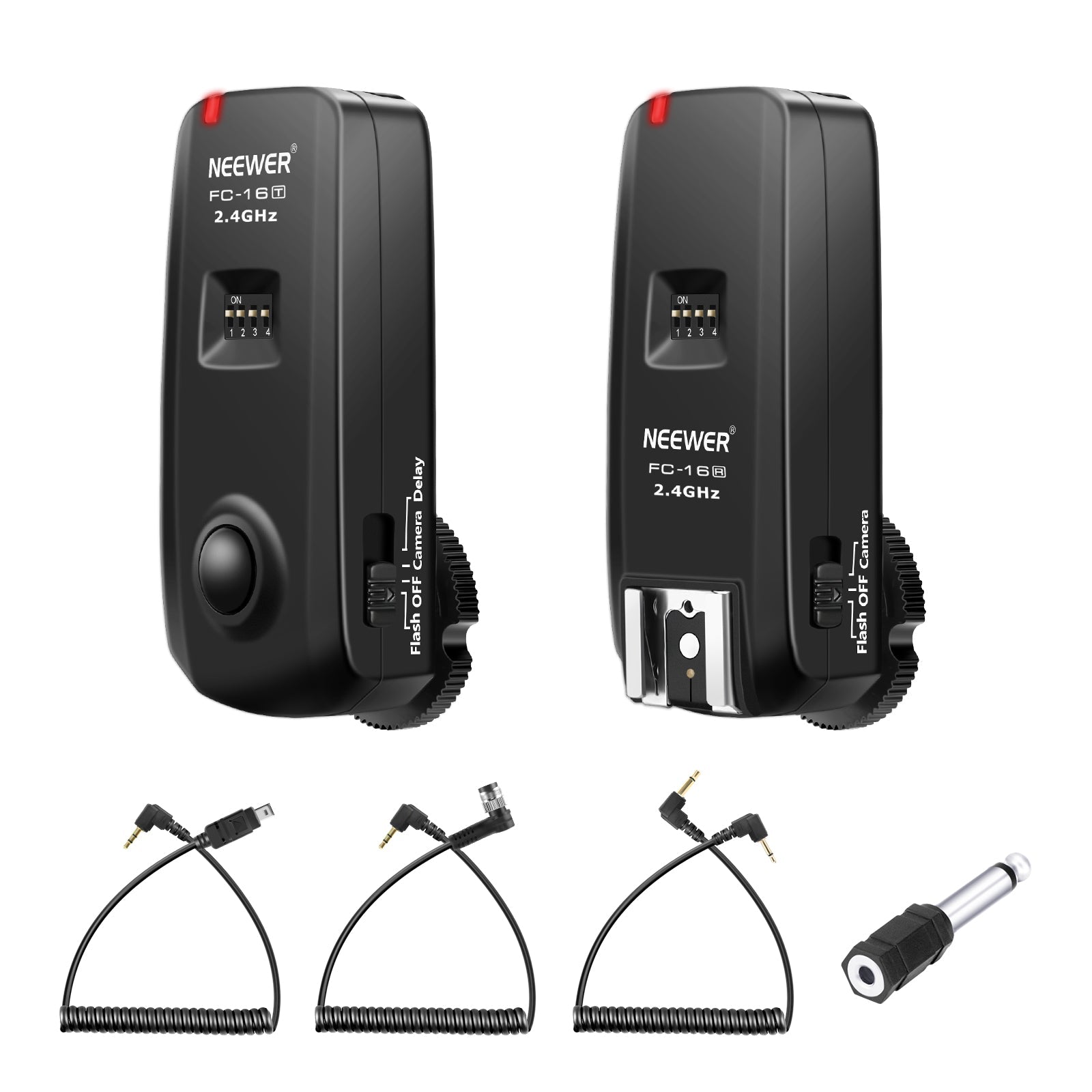 NEEWER FC-16 Wireless Trigger with Remote Shutter for Nikon 