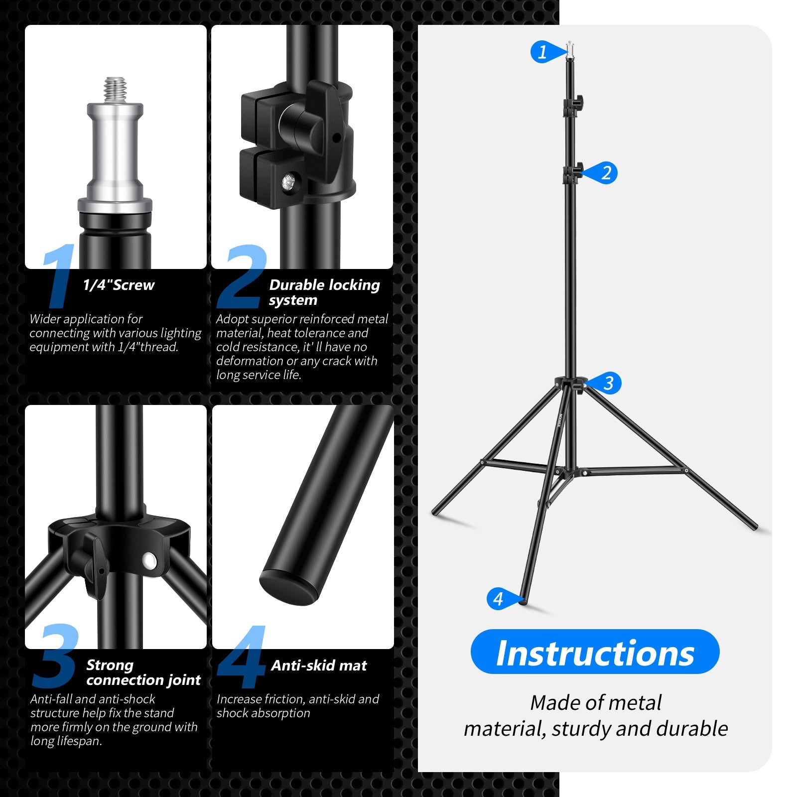 Photoshoot light deals stand