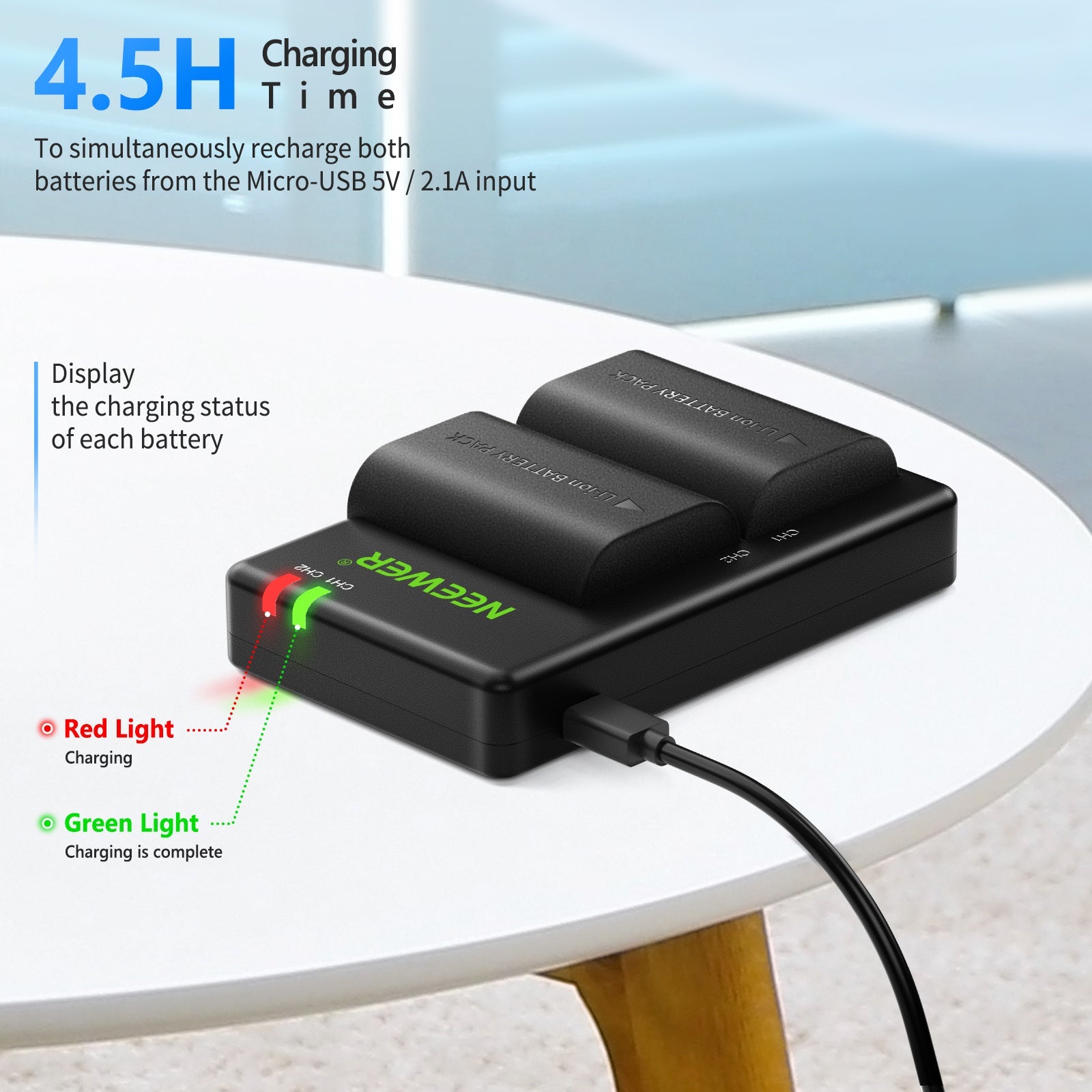 Rechargeable battery clearance set