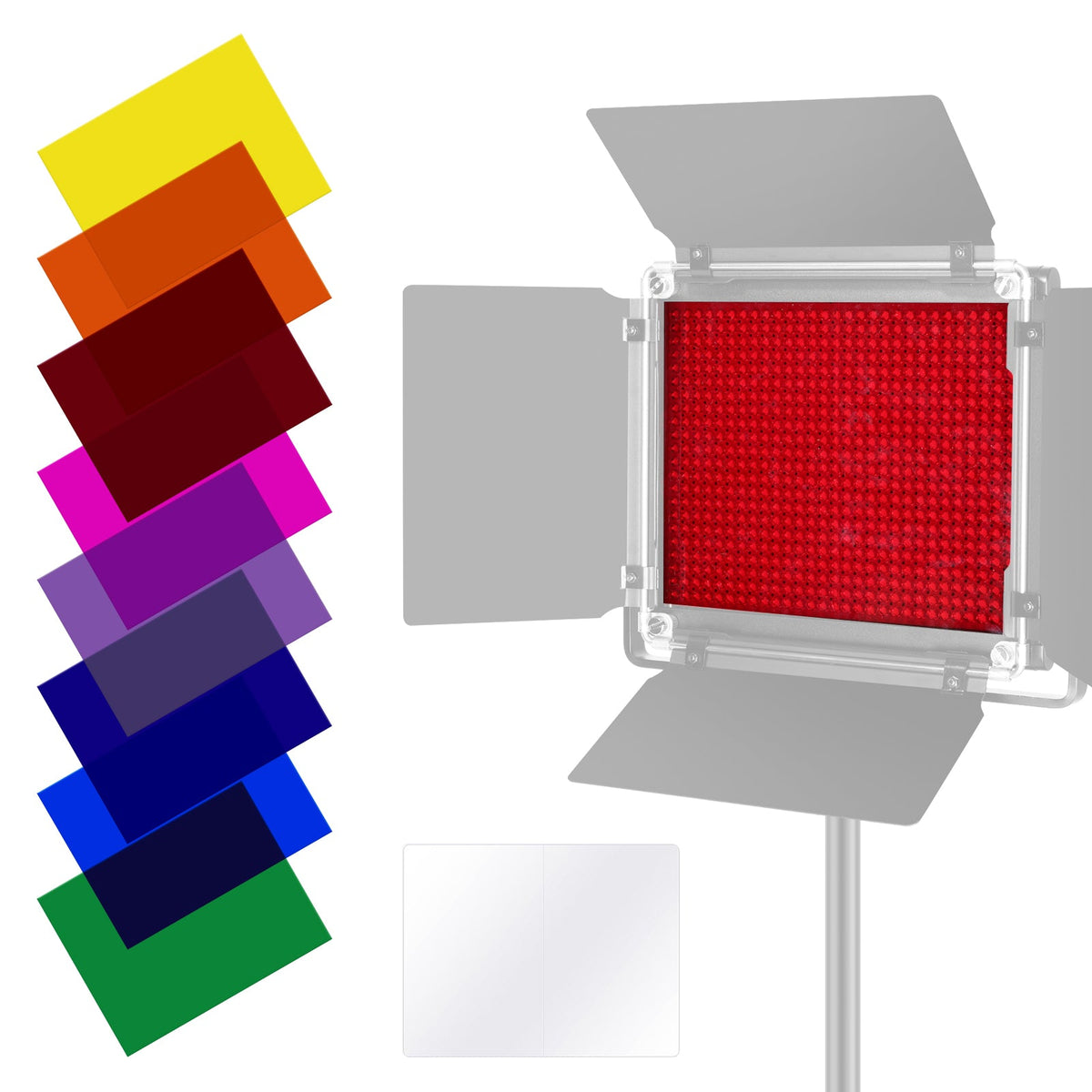 Nested Colour Filter NEEWER 8-Pack 6.57