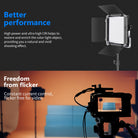 Neewer 660 RGB Led Light with APP Control Adjustable Colors Metal Shell
