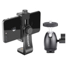 Neewer Cellphone Holder Clip Desktop Tripod Mount with Mini Ball Head Hot Shoe