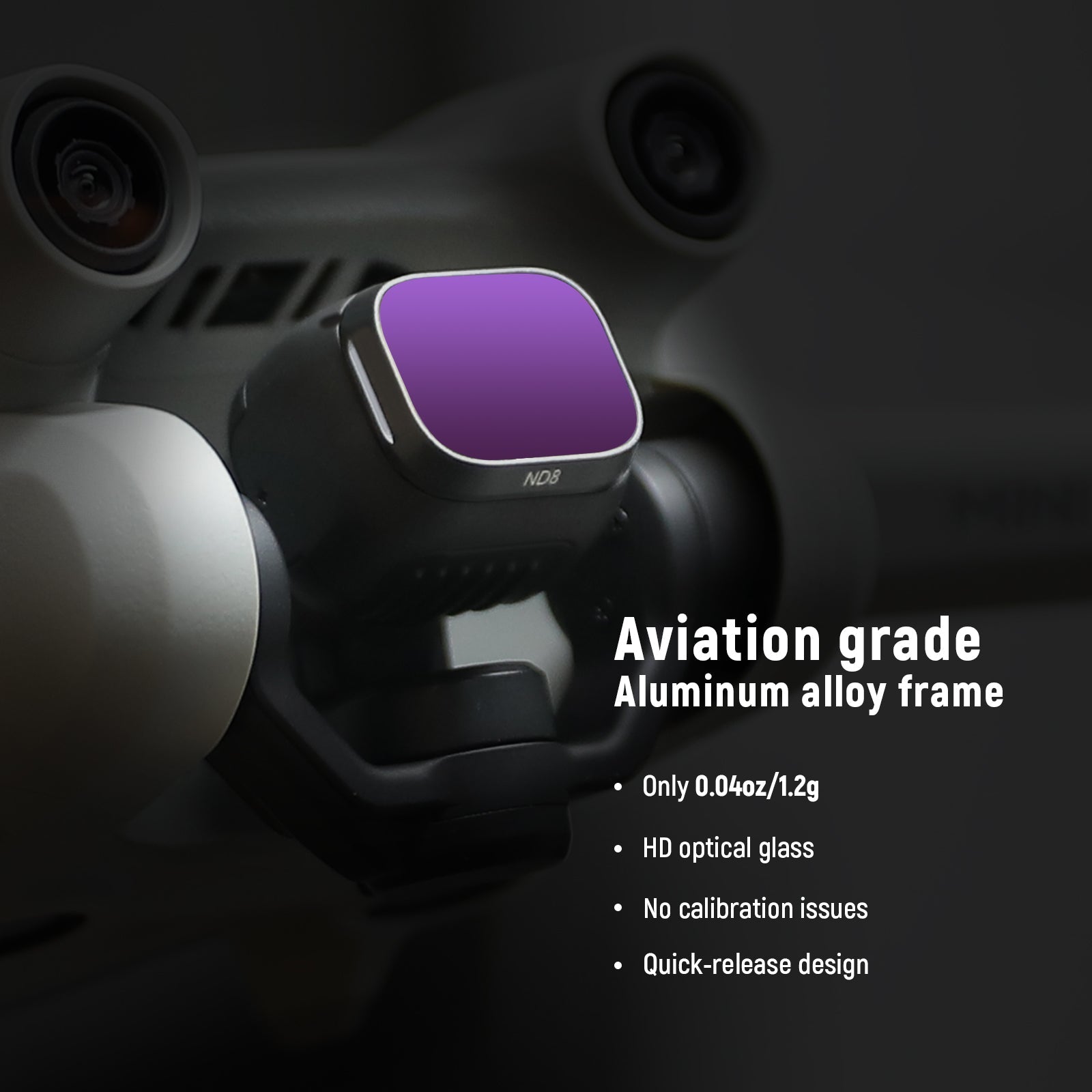 STARTRC ND CPL Filters For DJI Avata 2, 4 Pack CPL ND16