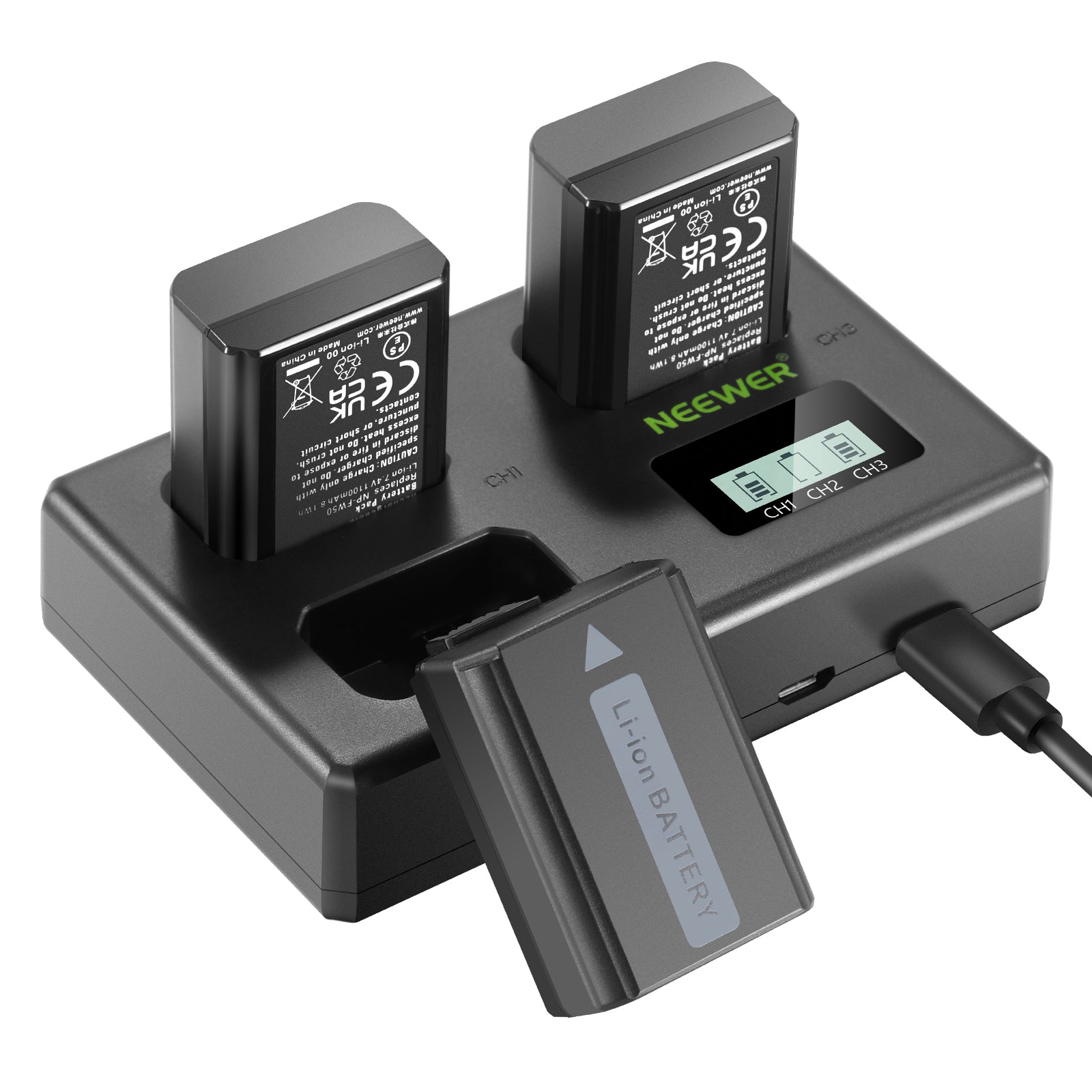 Batterytec Vervangende Batterij Voor Sony NP-FW50 – 7,2V, 1030mAh, Compatibel Met Alpha 7, A6000, A3000, NEX-series En Cyber-shot RX10