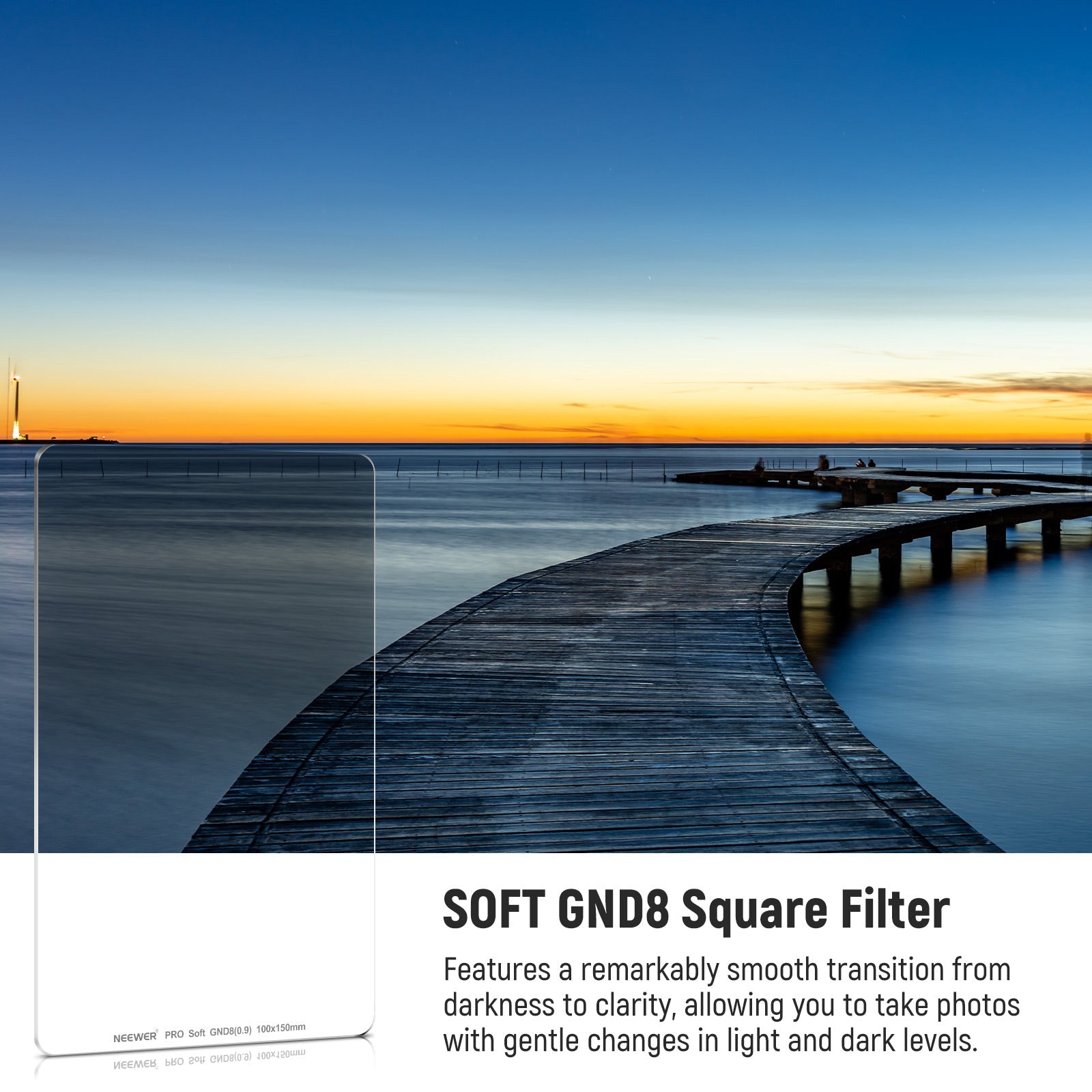 NEEWER 3 Stop SGND8 Filter Square Filter - NEEWER – NEEWER.UK