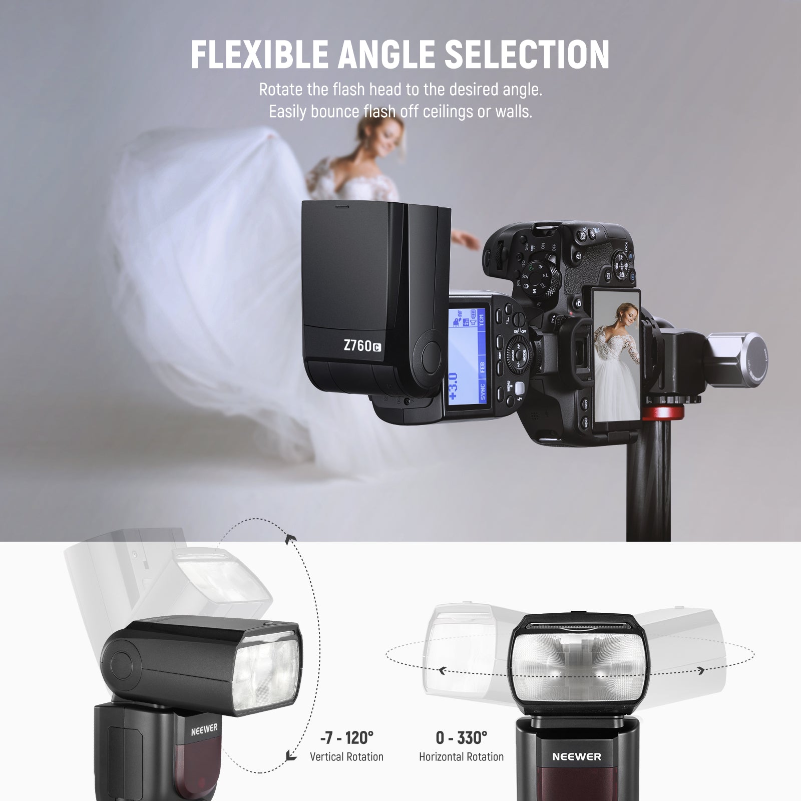 NEEWER Z760-C TTL Flash Speedlite For Canon | Pre-order - NEEWER 