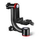 Neewer GM100 Professional Heavy Duty Carbon Fiber Gimbal Tripod Head with 1/4” Quick Release Plate