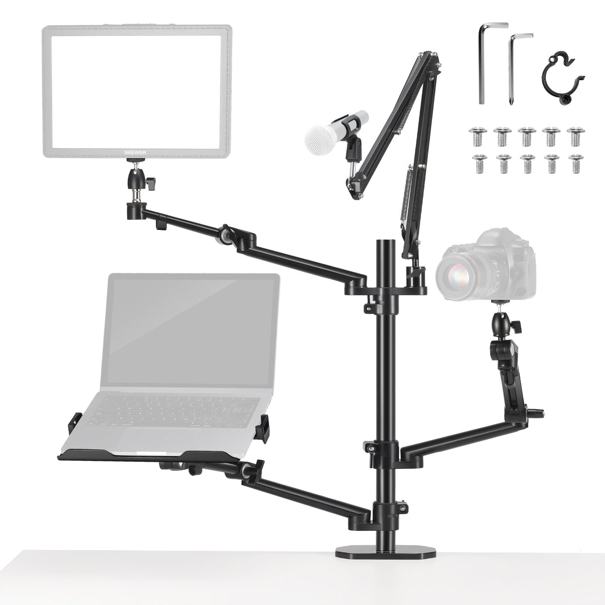 NEEWER DS007 Overhead Camera Stand Desk Mount Rig - NEEWER – NEEWER.UK