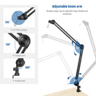 Neewer Microphone Arm Stand, Heavy-Duty Mic Arm Microphone Stand Suspension Scissor Boom Stand