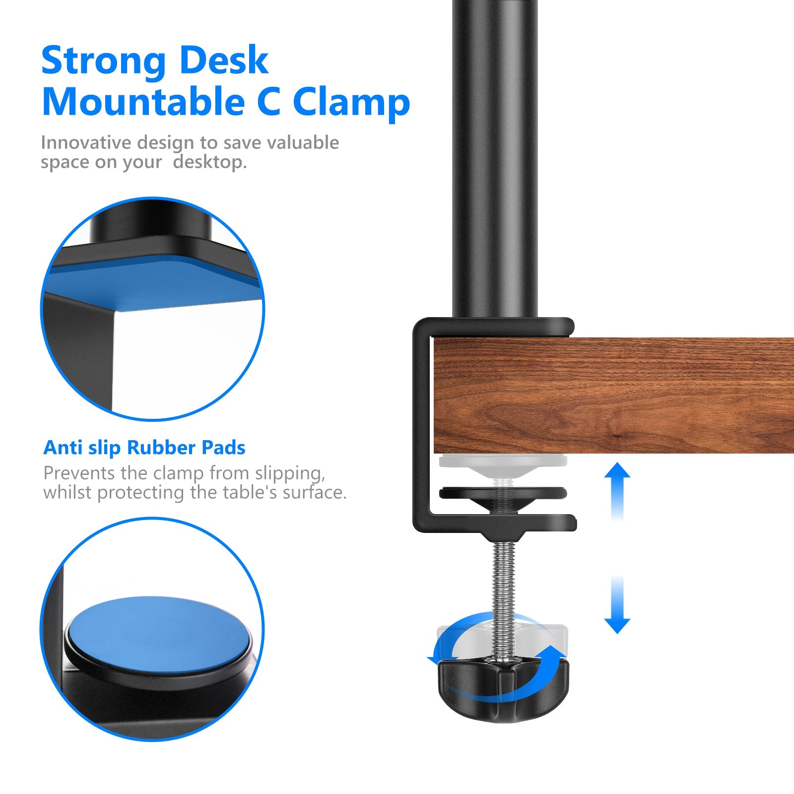 Table store c clamp