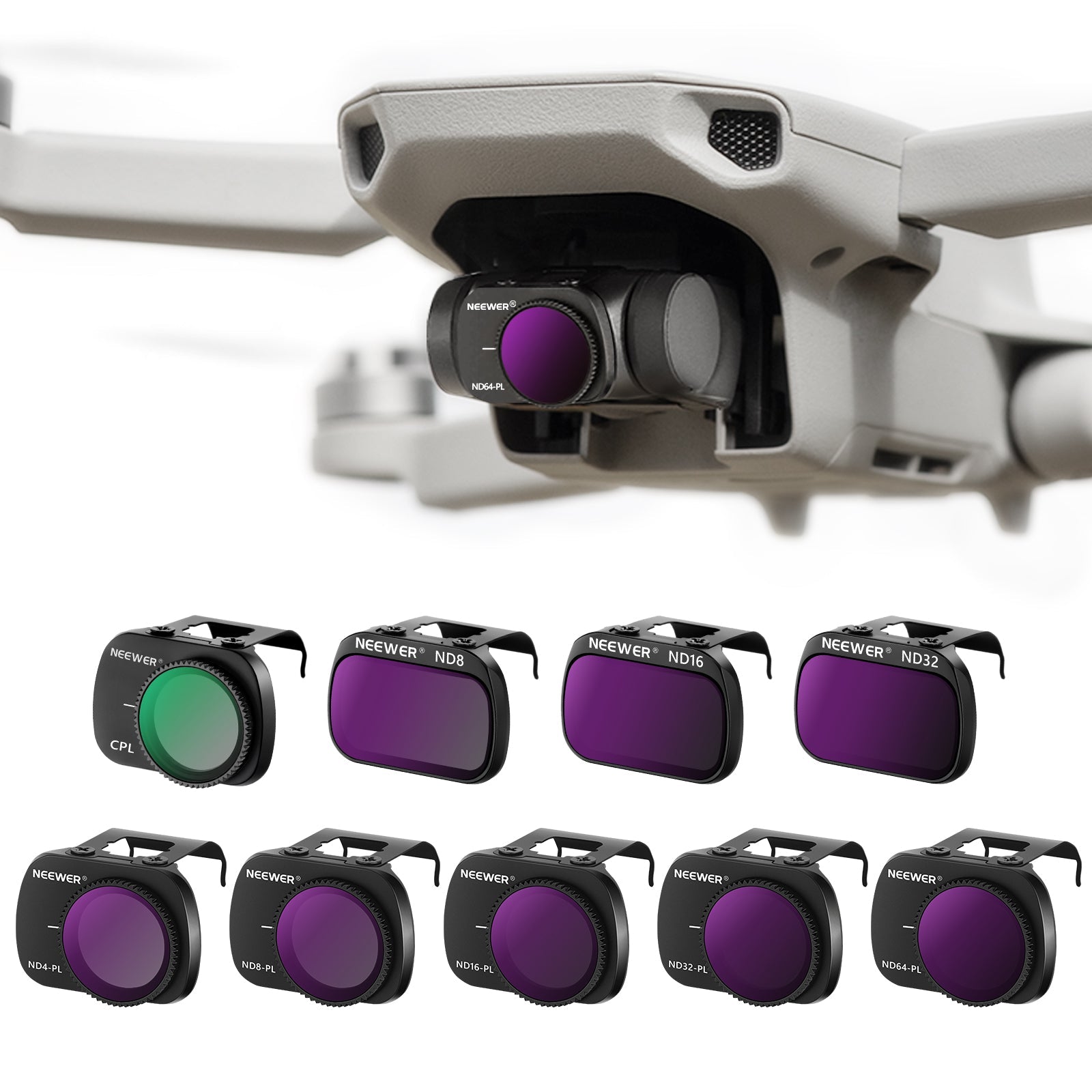 DJI Mini 2 Camera Lens Filter For DJI Mavic MINI 1/2/SE Drone Filter Set