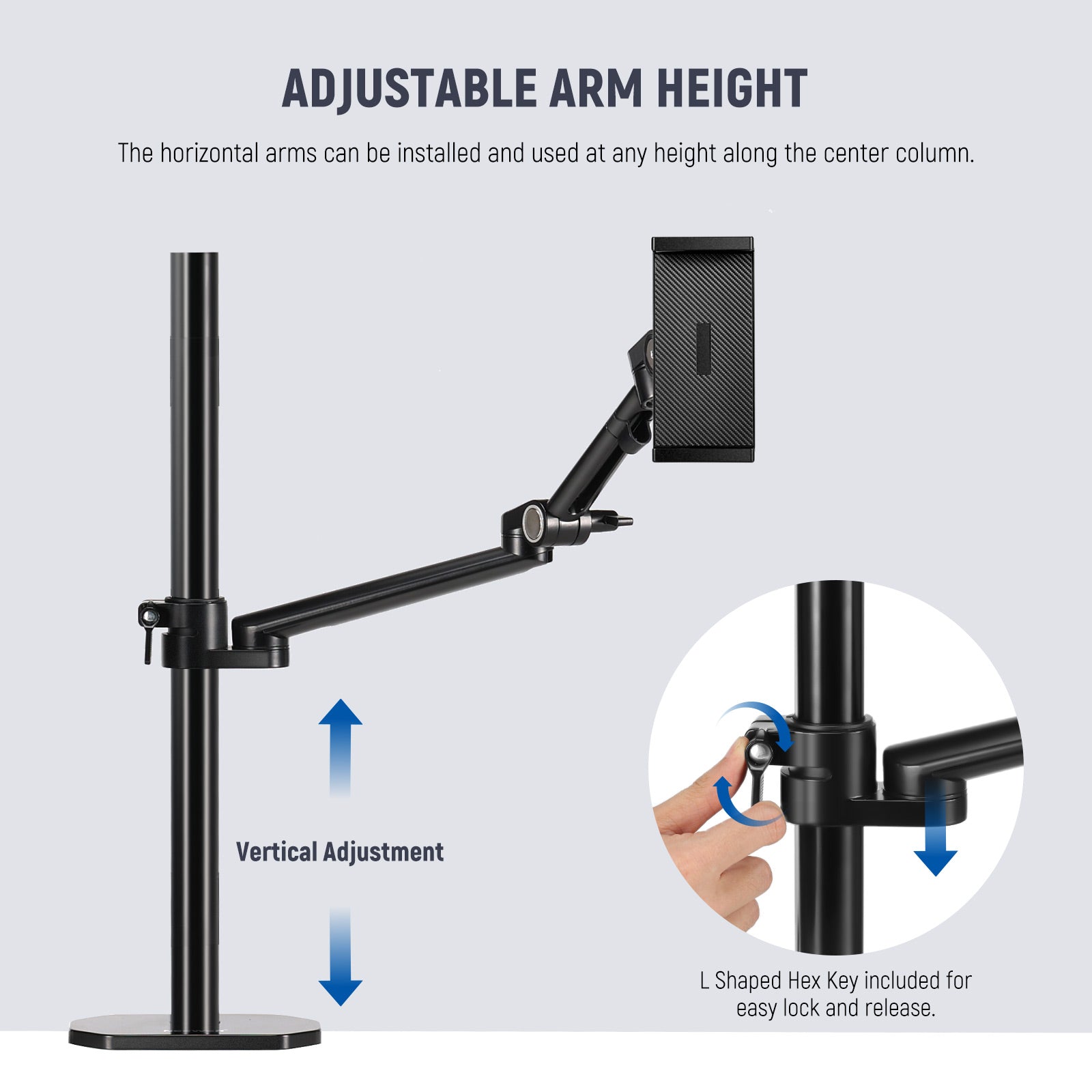 NEEWER DS007 Overhead Camera Stand Desk Mount Rig - NEEWER – NEEWER.UK